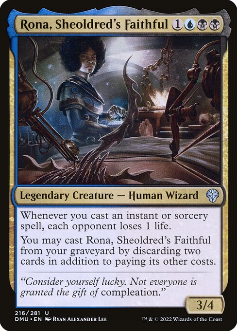 Rona, Sheoldred's Faithful - Dominaria United - 216