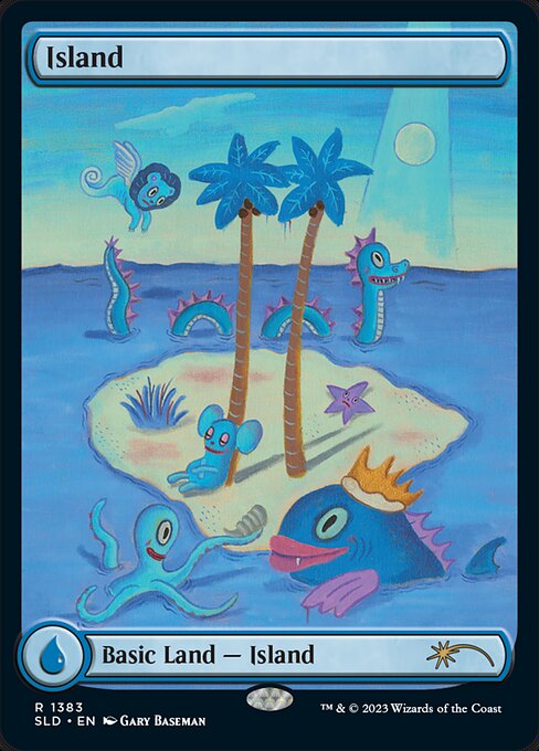 Island - Secret Lair Drop - 1383