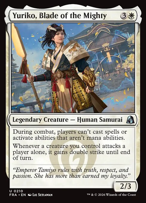 Yuriko, Blade of the Mighty - Reality Fracture - 210