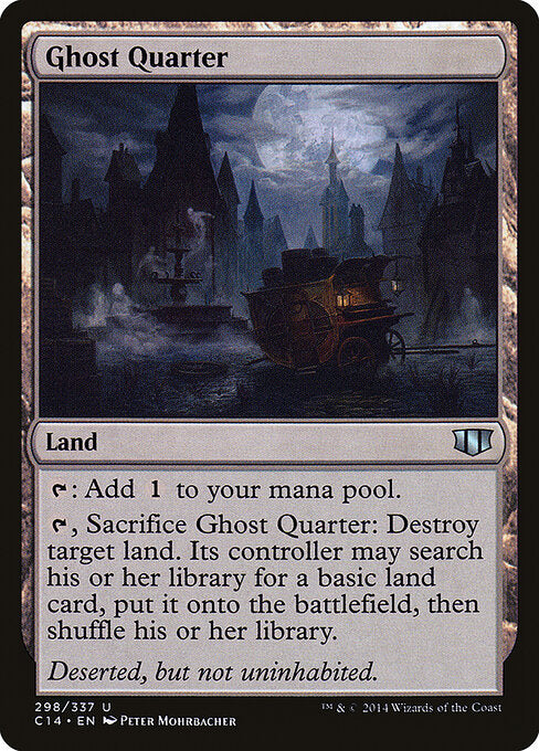 Ghost Quarter - Commander 2014 - 298