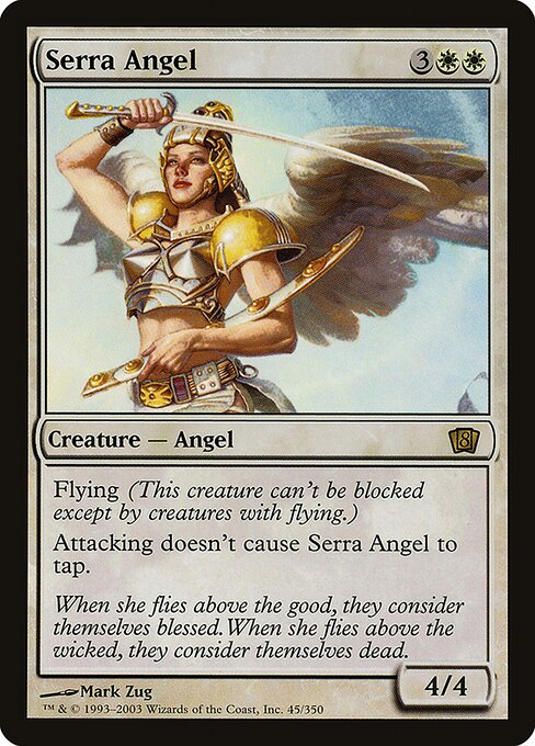 Serra Angel - Eighth Edition - 45★