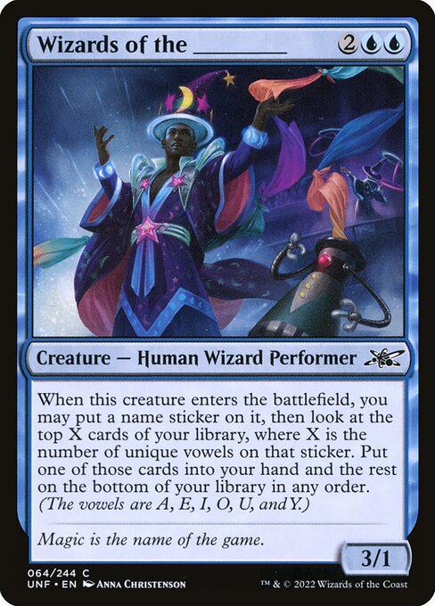 Wizards of the _____ - Unfinity - 64