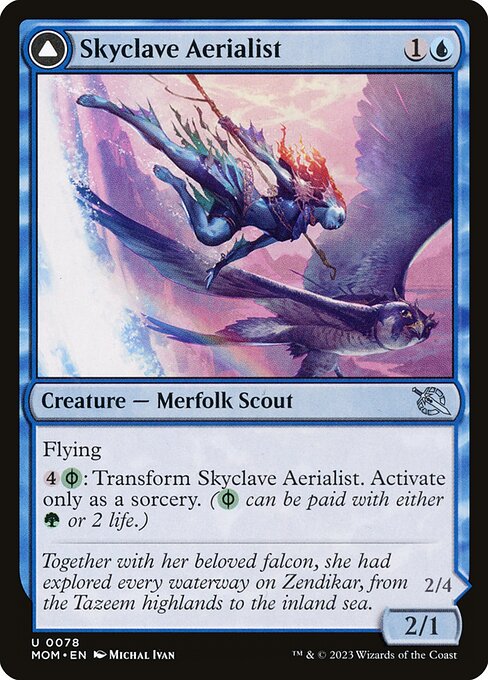Skyclave Aerialist // Skyclave Invader - March of the Machine - 78