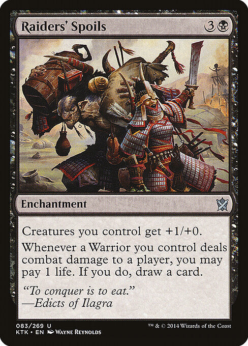 Raiders' Spoils - Khans of Tarkir - 83