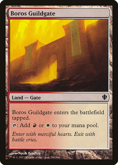 Boros Guildgate - Commander 2013 - 280