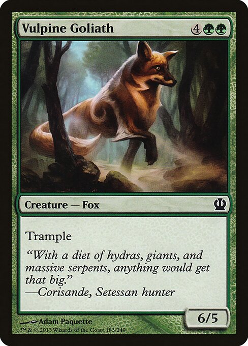 Vulpine Goliath - Theros - 183