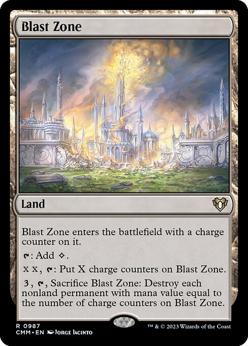 Blast Zone - Commander Masters - 987