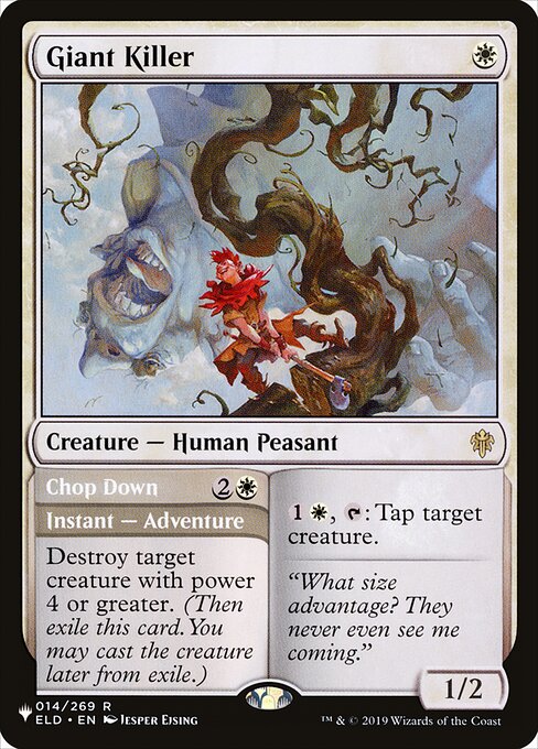 Giant Killer // Chop Down - The List - ELD-14