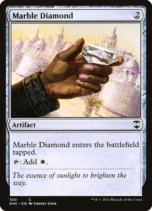Marble Diamond - Kaldheim Commander - 100