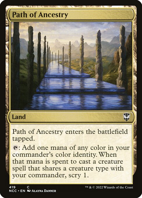 Path of Ancestry - New Capenna Commander - 419
