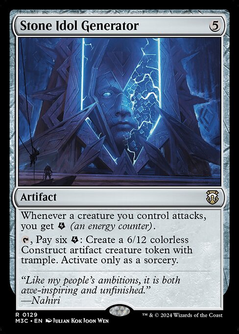 Stone Idol Generator - Modern Horizons 3 Commander - 129