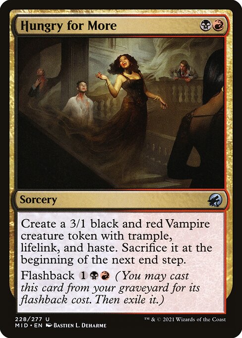 Hungry for More - Innistrad: Midnight Hunt - 228