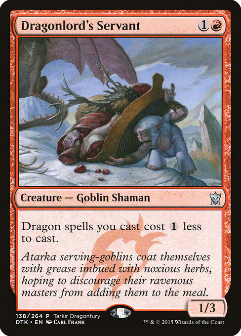 Dragonlord's Servant - Tarkir Dragonfury - 138