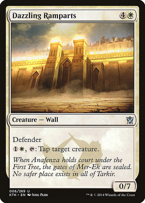 Dazzling Ramparts - Khans of Tarkir - 6
