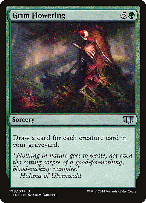 Grim Flowering - Commander 2014 - 198