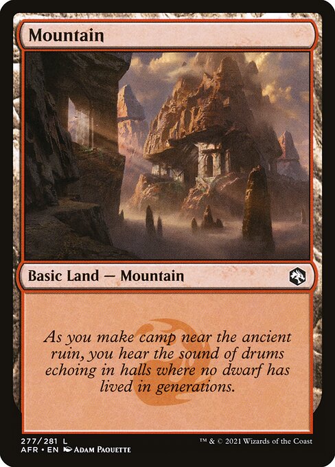 Mountain - Adventures in the Forgotten Realms - 277