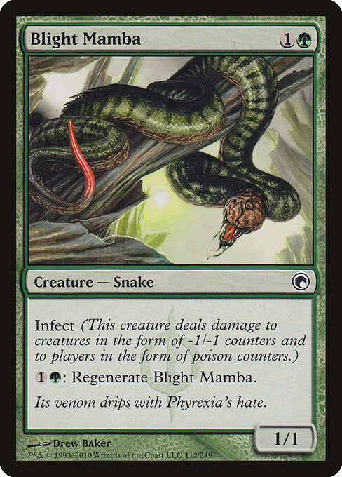 Blight Mamba - Scars of Mirrodin - 112
