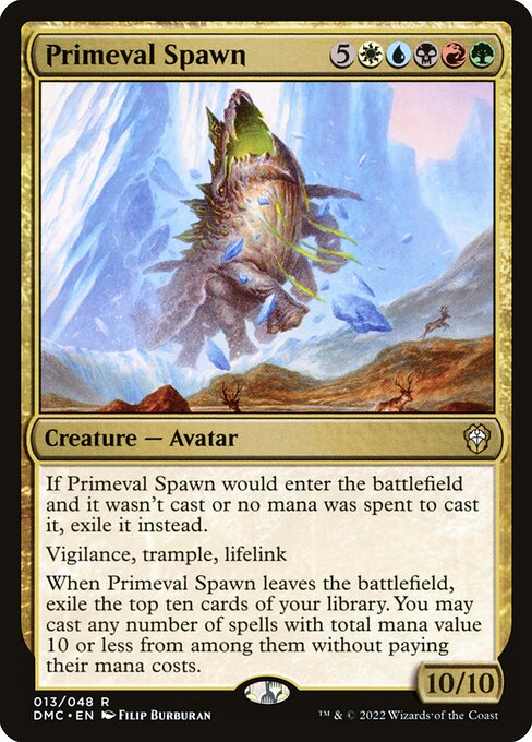 Primeval Spawn - Dominaria United Commander - 13