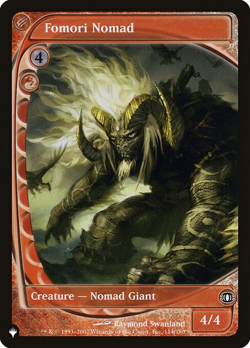 Fomori Nomad - The List - FUT-114