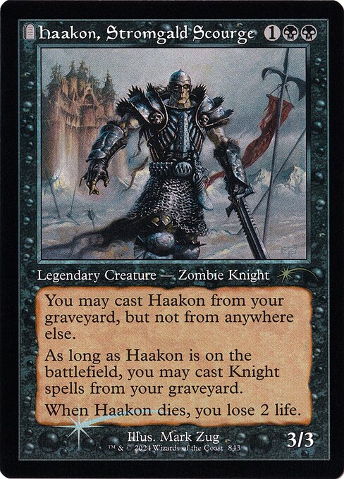 Haakon, Stromgald Scourge - Secret Lair Drop - 843