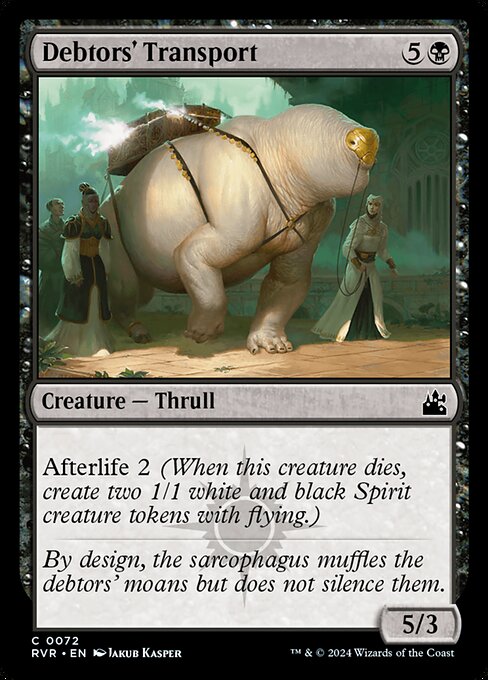 Debtors' Transport - Ravnica Remastered - 72