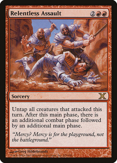 Relentless Assault - Tenth Edition - 225