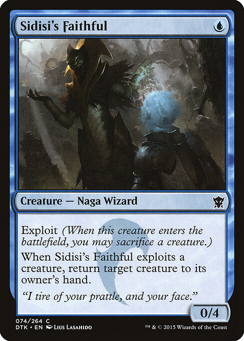 Sidisi's Faithful - Dragons of Tarkir - 74