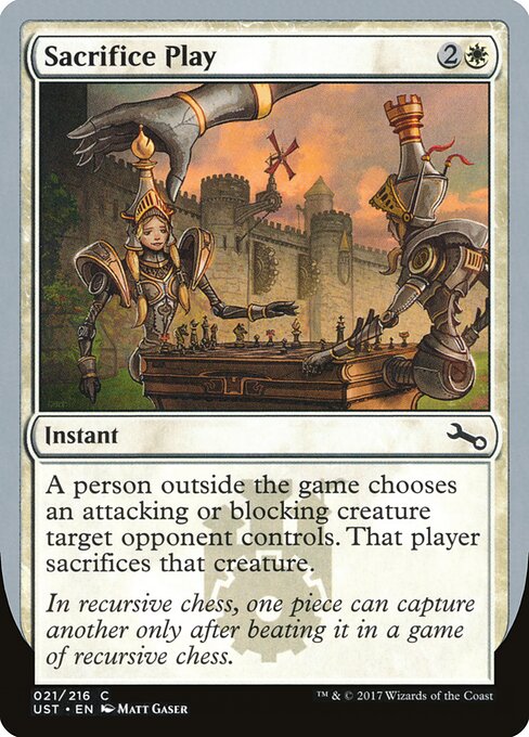 Sacrifice Play - Unstable - 21