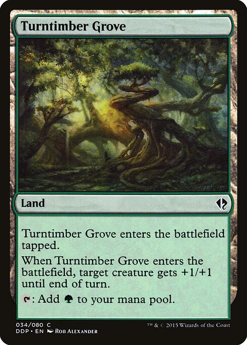 Turntimber Grove - Duel Decks: Zendikar vs. Eldrazi - 34
