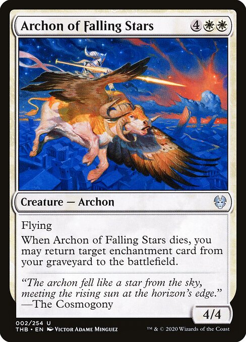 Archon of Falling Stars - Theros Beyond Death - 2