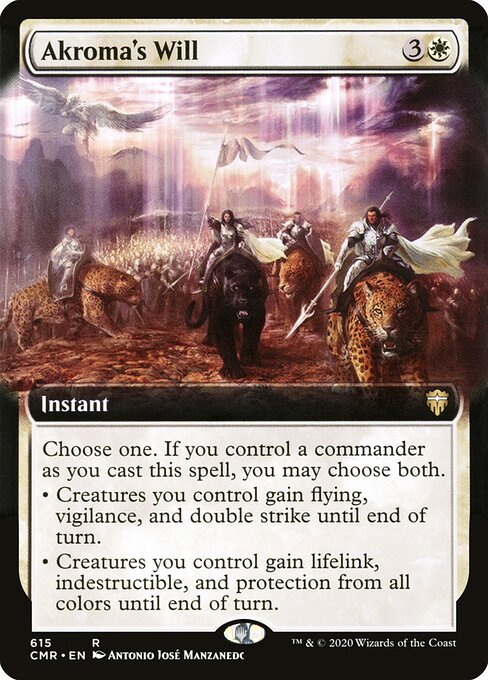 Akroma's Will - Commander Legends - 615