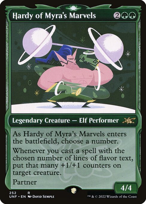 Hardy of Myra's Marvels - Unfinity - 252