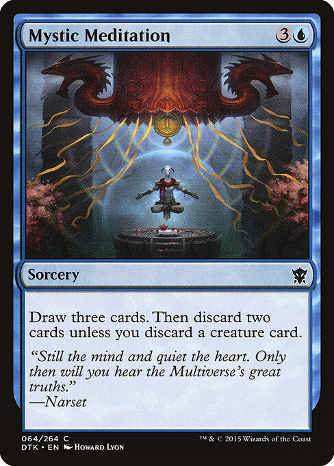 Mystic Meditation - Dragons of Tarkir - 64