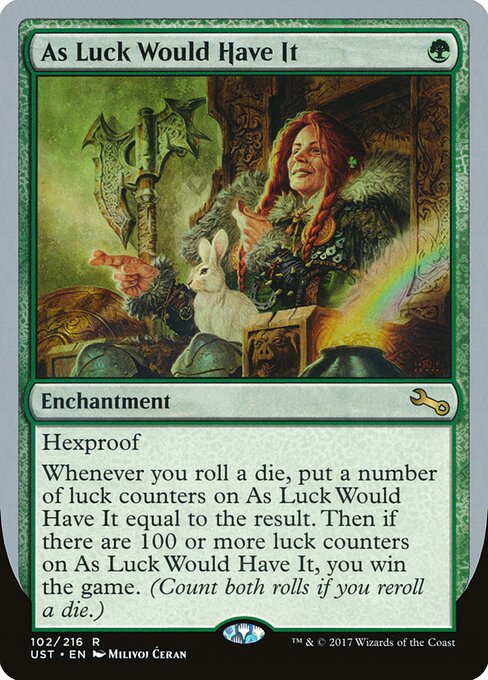 As Luck Would Have It - Unstable - 102
