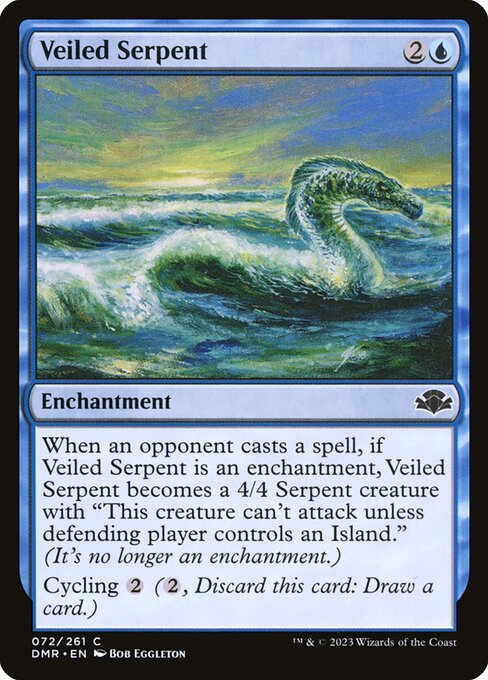 Veiled Serpent - Dominaria Remastered - 72