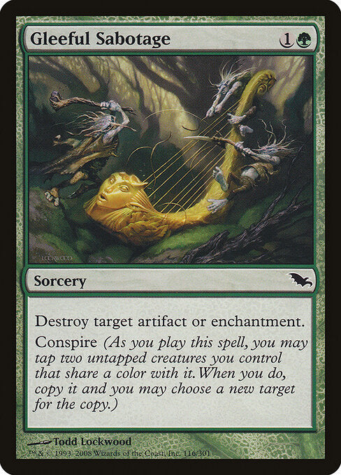 Gleeful Sabotage - Shadowmoor - 116