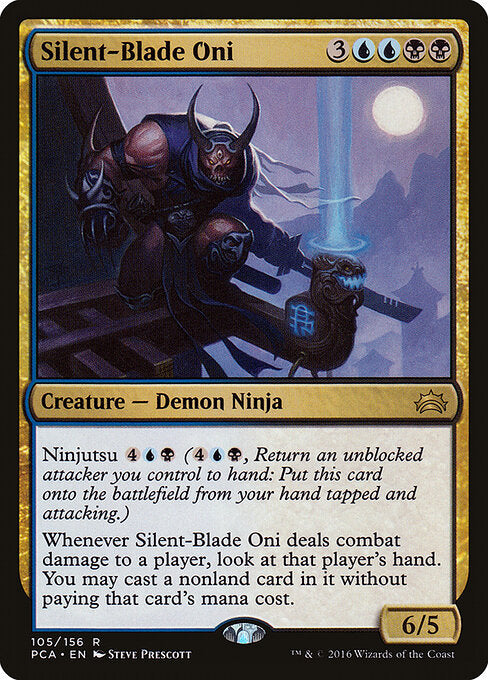 Silent-Blade Oni - Planechase Anthology - 105