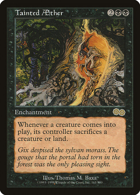 Tainted Aether - Urza's Saga - 161