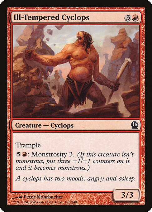 Ill-Tempered Cyclops - Theros - 125