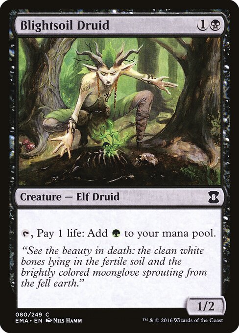 Blightsoil Druid - Eternal Masters - 80