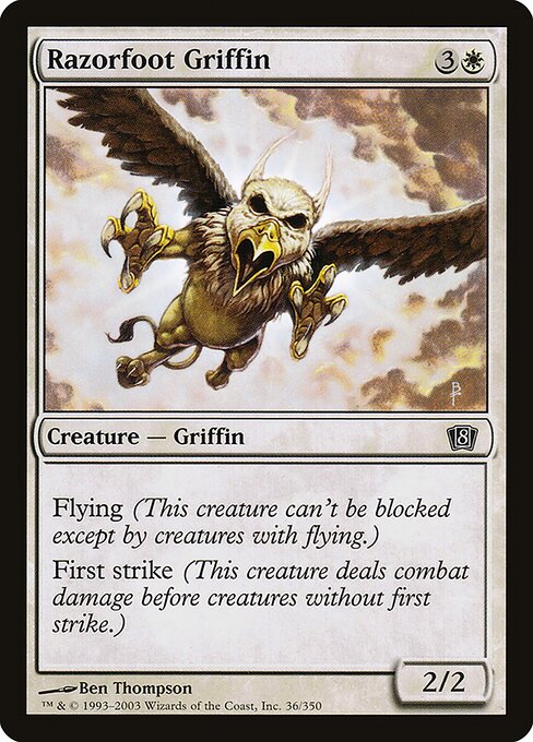 Razorfoot Griffin - Eighth Edition - 36★