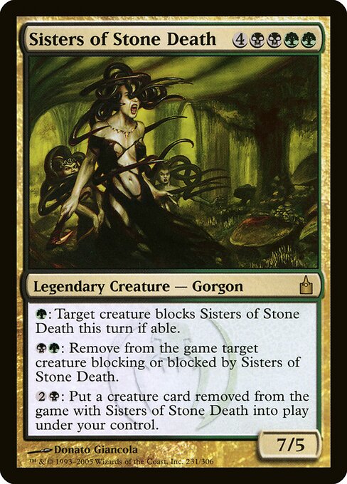 Sisters of Stone Death - Ravnica: City of Guilds - 231