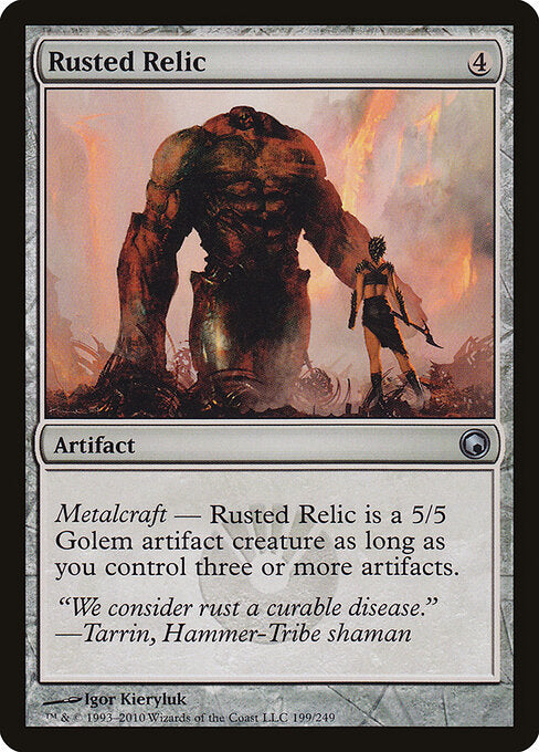 Rusted Relic - Scars of Mirrodin - 199