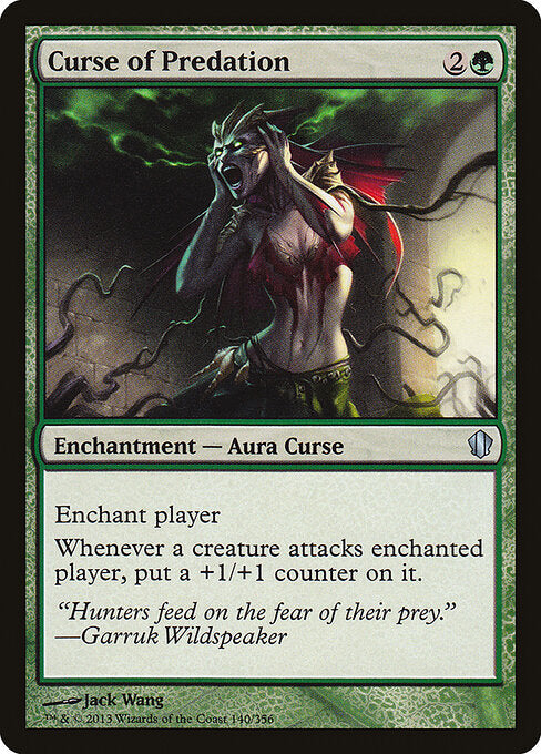Curse of Predation - Commander 2013 - 140