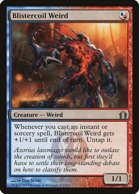Blistercoil Weird - Return to Ravnica - 211