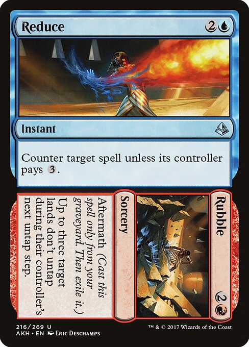 Reduce // Rubble - Amonkhet - 216
