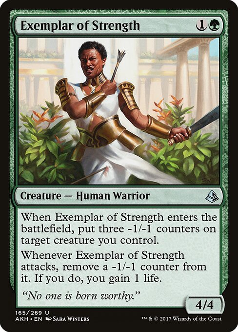 Exemplar of Strength - Amonkhet - 165