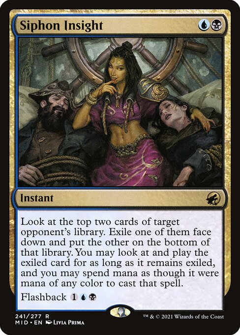 Siphon Insight - Innistrad: Midnight Hunt - 241