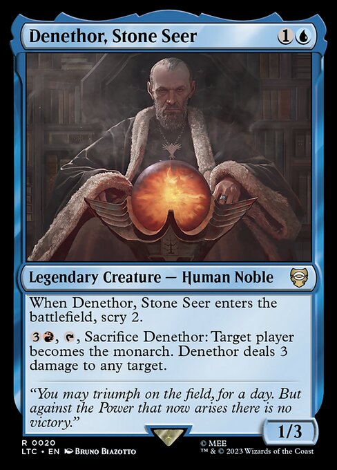 Denethor, Stone Seer - Tales of Middle-earth Commander - 20