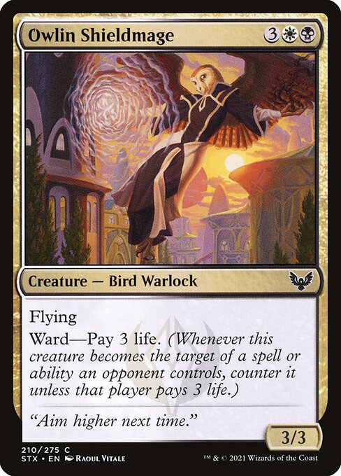 Owlin Shieldmage - Strixhaven: School of Mages - 210